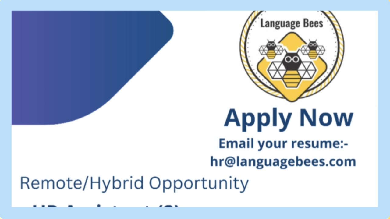 job opportunities at language bees